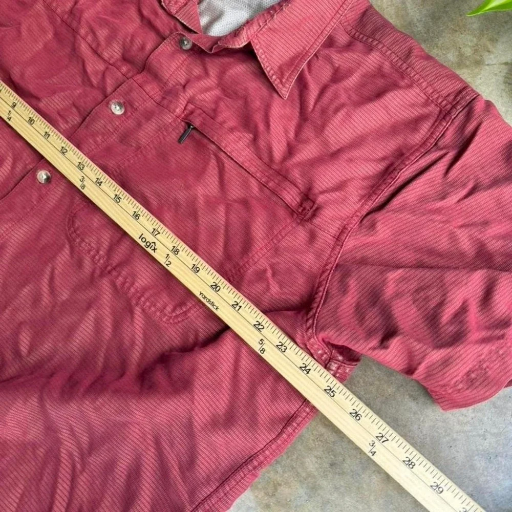 Vintage 90s The North Face red button up shirt size xxl